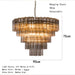Burney Glass Chandelier-DWHOME