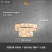 Edes Modern Chandelier-DWHOME