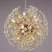 Liano Crystal Dandelion Sphere Ceiling Light - DWHOME