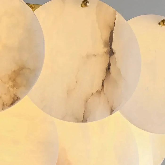 Bordwell Marble Chandelier-DWHOME