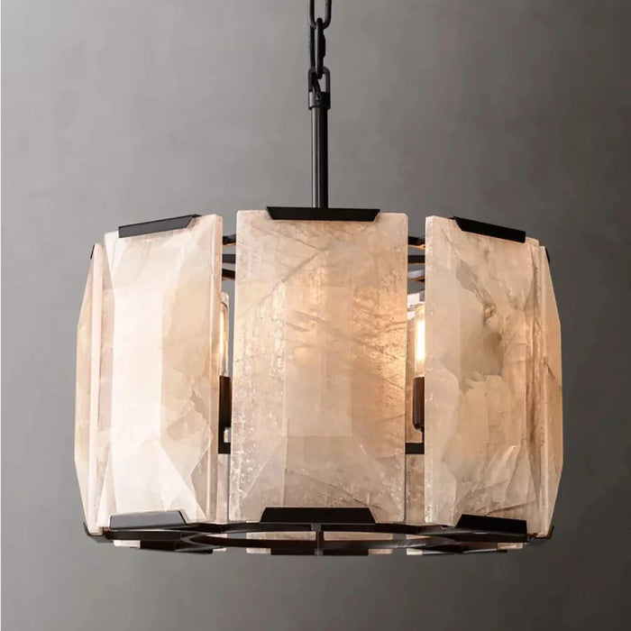 Villano Calcite Crystal Chandelier-DWHOME