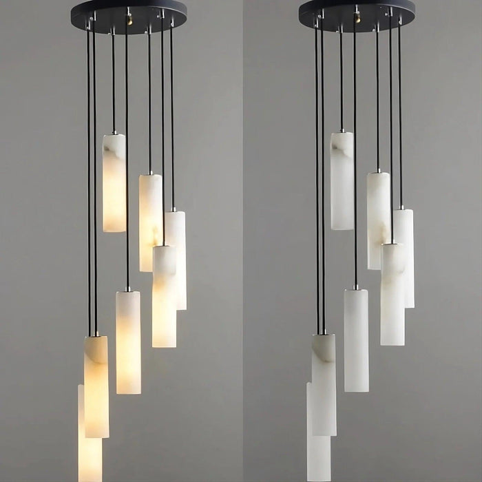 Natural Marble Pendant Modern Chandelier - DWHOME