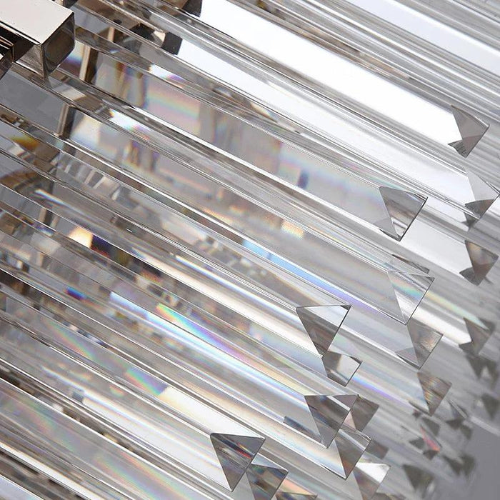 Gio Stainless Steel & Crystal Modern Chandelier - DWHOME