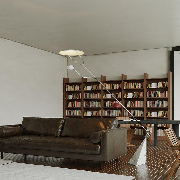 Salocchi Marble Floor Lamp-DWHOME