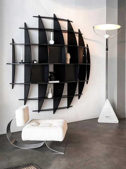 Salocchi Marble Floor Lamp-DWHOME