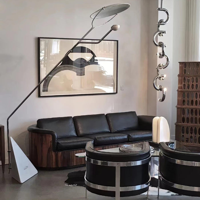 Salocchi Marble Floor Lamp-DWHOME