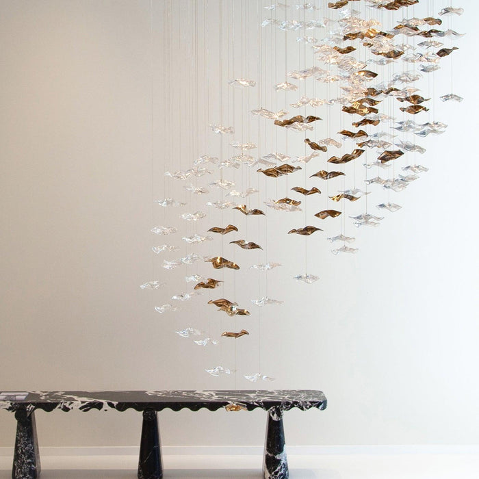 Tidal Art Glass Chandelier-DWHOME