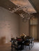 Tidal Art Glass Chandelier-DWHOME