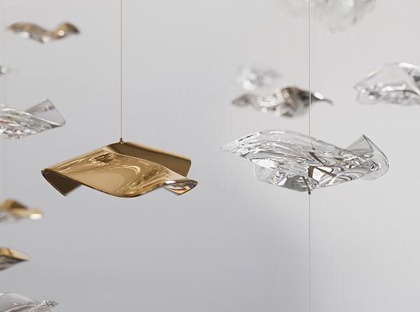 Tidal Art Glass Chandelier-DWHOME