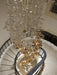 Tidal Art Glass Chandelier-DWHOME