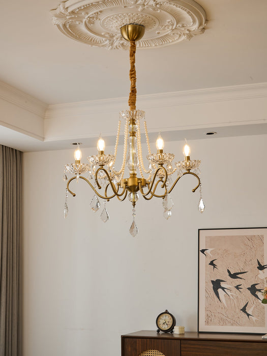 Sapphire Crystal Chandelier-DWHOME