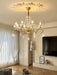 Sapphire Crystal Chandelier-DWHOME