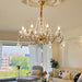 Sapphire Crystal Chandelier-DWHOME