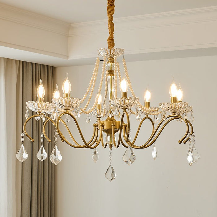 Sapphire Crystal Chandelier-DWHOME