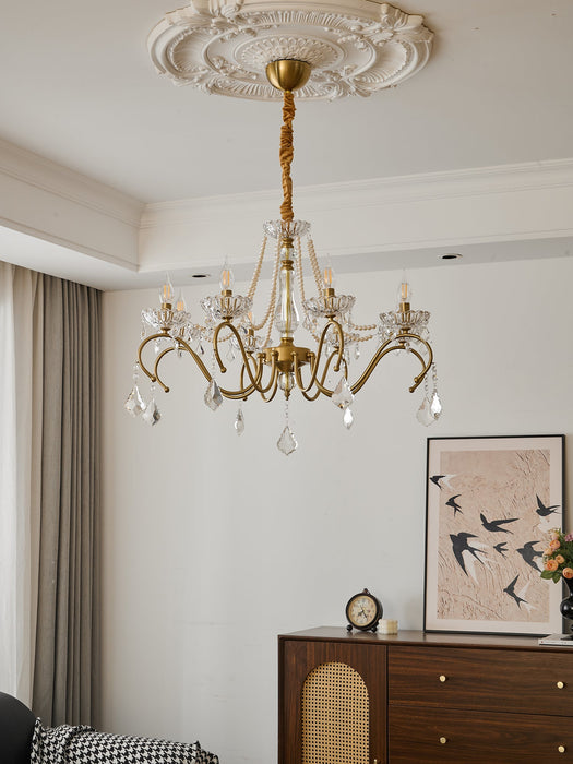 Sapphire Crystal Chandelier-DWHOME