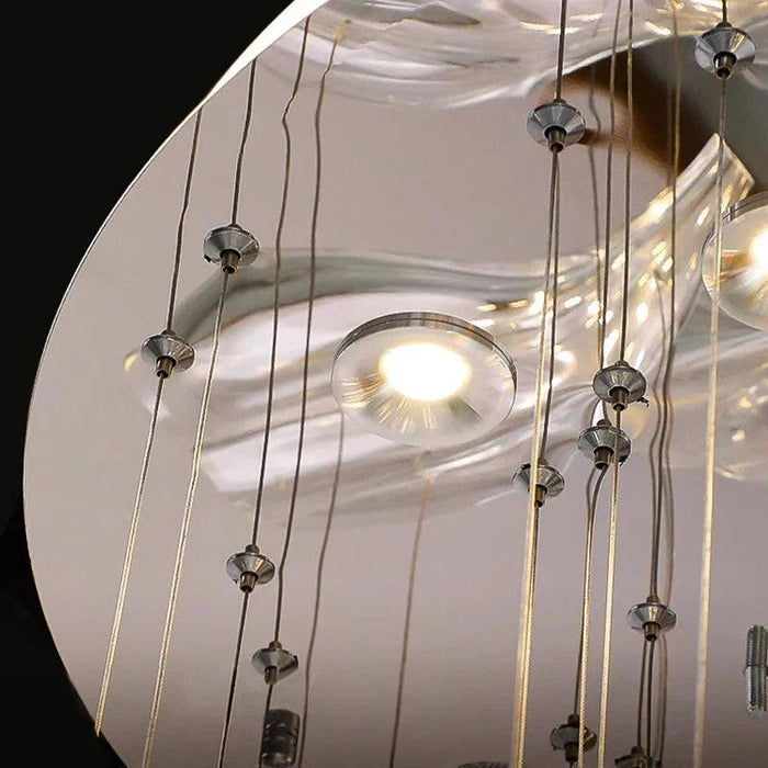 Sasha Modern Designer Crystal Flower Chandelier - DWHOME