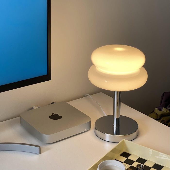 Saturn Glide Glass Table Lamp-DWHOME