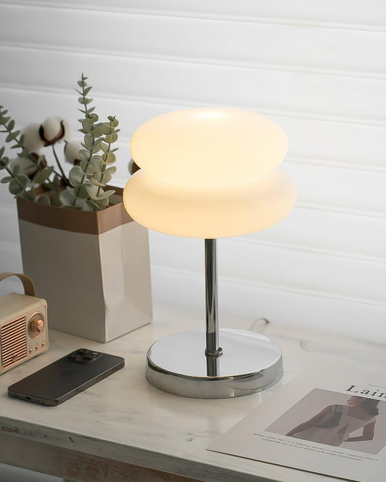 Saturn Glide Glass Table Lamp-DWHOME