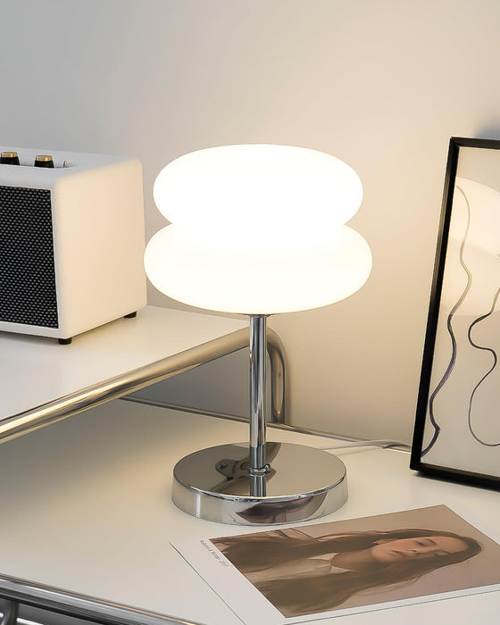 Saturn Glide Glass Table Lamp-DWHOME