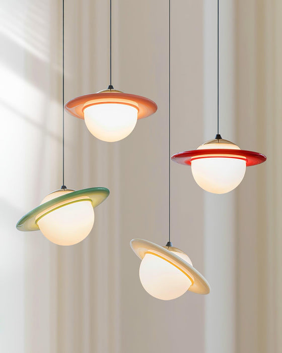 Saturn Planet Pendant Lamp-DWHOME