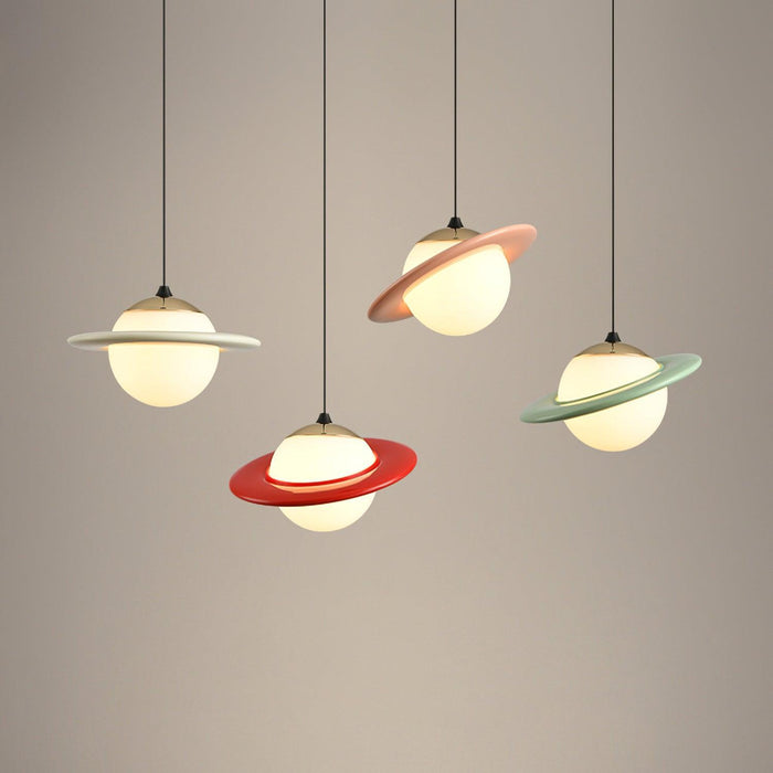 Saturn Planet Pendant Lamp-DWHOME