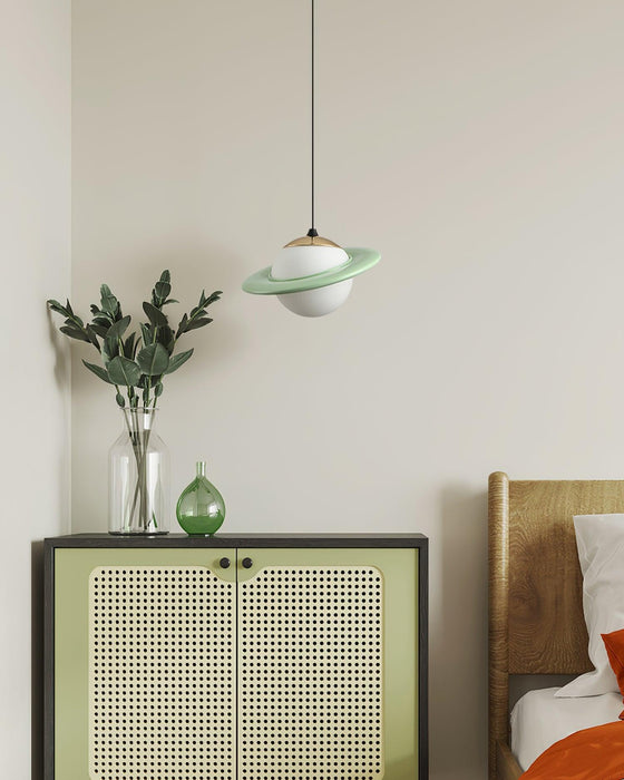 Saturn Planet Pendant Lamp-DWHOME