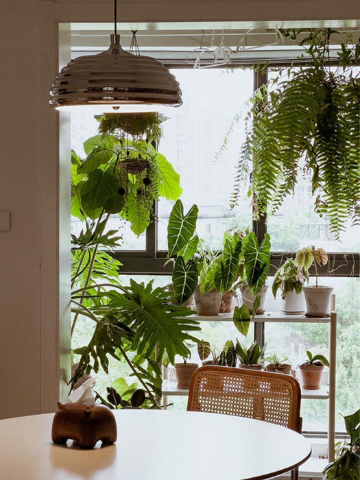 Saturno Chrome Pendant Lamp - DWHOME