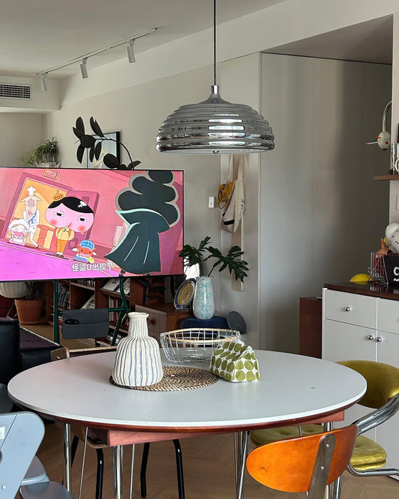 Saturno Chrome Pendant Lamp - DWHOME