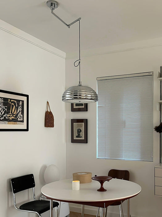 Saturno Chrome Pendant Lamp - DWHOME
