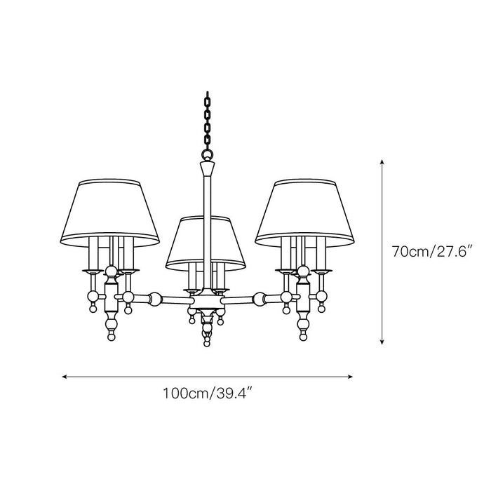 Saunders Traditional Chandelier