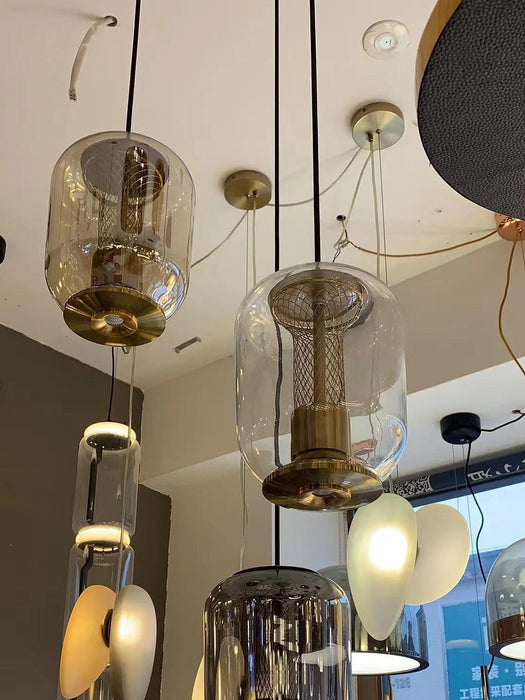 Savannah Glass Pendant Lights-DWHOME