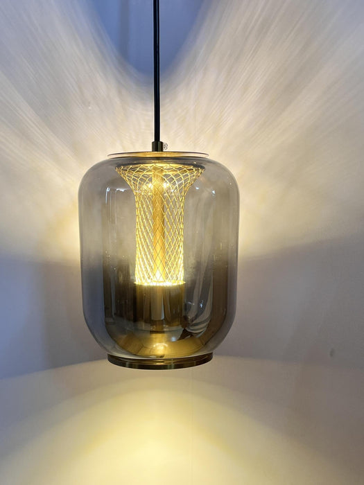 Savannah Glass Pendant Lights-DWHOME