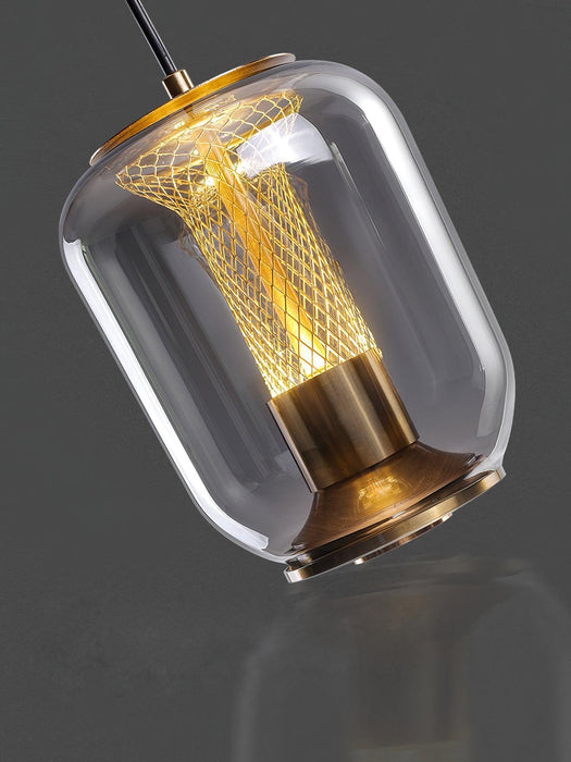 Savannah Glass Pendant Lights-DWHOME