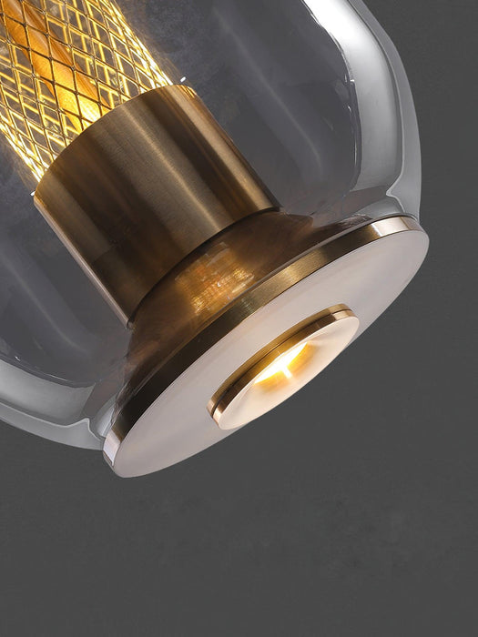 Savannah Glass Pendant Lights-DWHOME