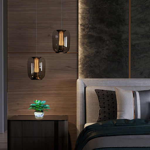 Savannah Glass Pendant Lights-DWHOME