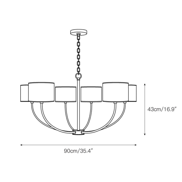 Sawyer Chandelier-DWHOME