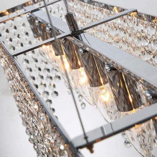 Alleri 40" Crystal Kitchen Island Chandelier-DWHOME