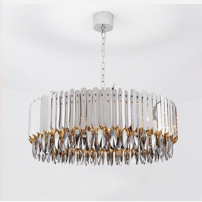 Legance Collection Stainless Steel Chandelier, Chrome - DWHOME