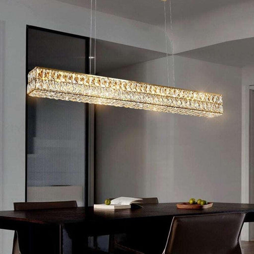Bacci Crystal Dining Room Chandelier-DWHOME