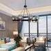 Retro American Pendant Chandelier Light Fixture-DWHOME