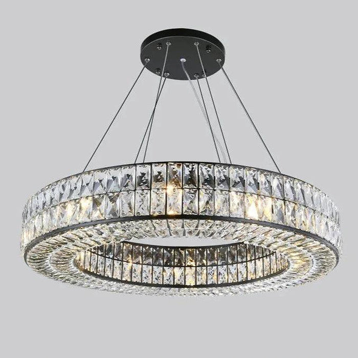 Bacci Crystal Modern Chandelier-DWHOME
