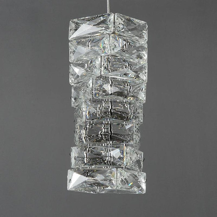 Bacci Crystal Pendant Light Fixture - DWHOME