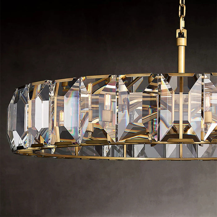 Villano Crystal Chandelier-DWHOME