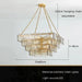 Welle Contemporary Chandelier-DWHOME