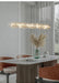 60" Bacci Modern Crystal Dining Room Chandelier - DWHOME