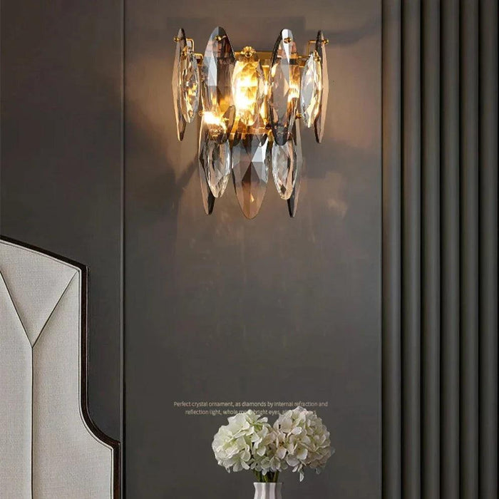 Lazzo Crystal Wall Sconce - DWHOME