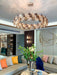 Scale Crystal Round Chandelier - DWHOME