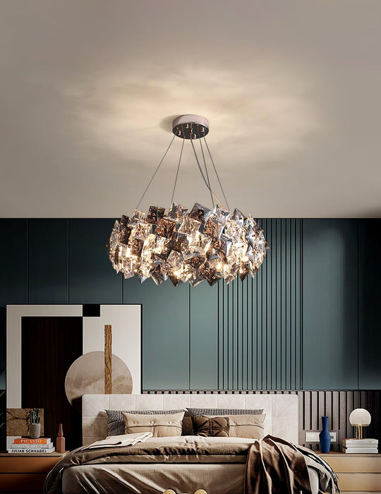 Scale Crystal Round Chandelier - DWHOME