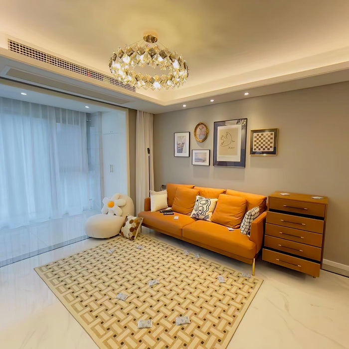 Scale Crystal Round Chandelier - DWHOME