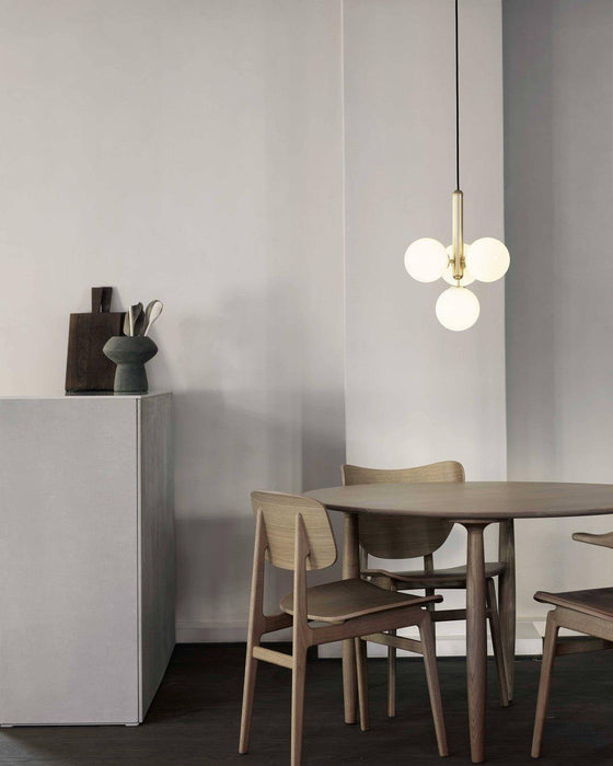Scandiluxe Brass Pendant Swag Light-DWHOME